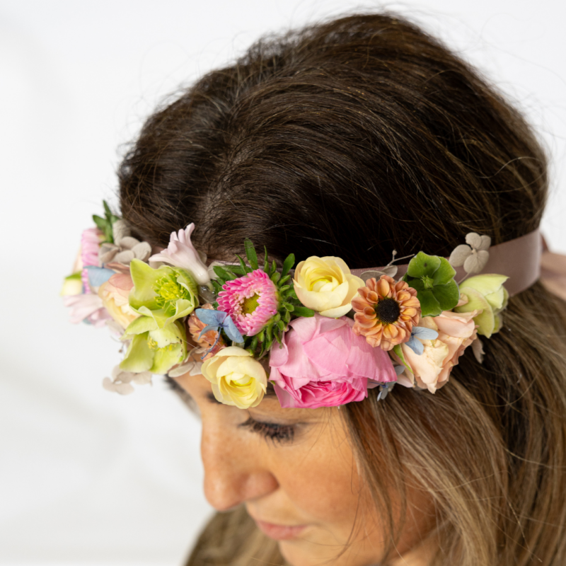 Seasonal Pastel Flower Crown