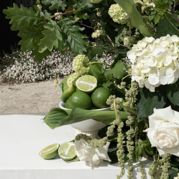 Reception Table Florals